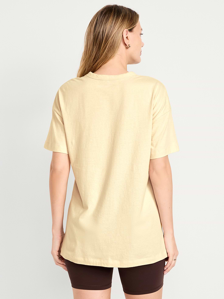 Image 6 of 10, Oversized EveryWear Tunic T-Shirt