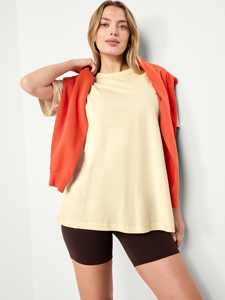 Image 3 of 10, Oversized EveryWear Tunic T-Shirt