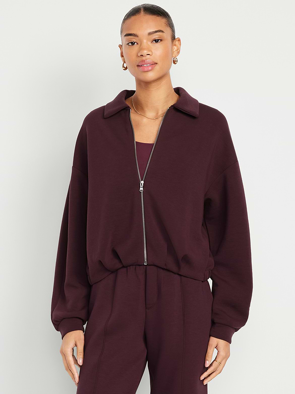 Bounce Fleece Bomber Jacket