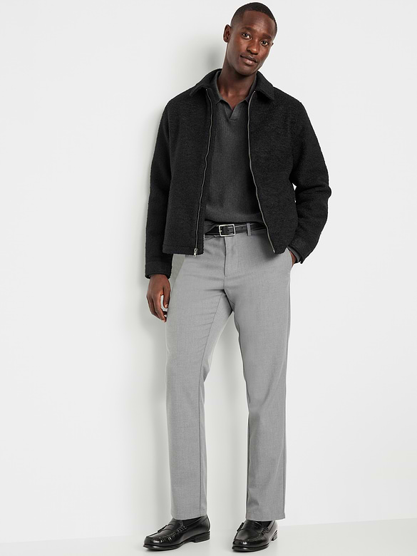 Athletic-Fit Twill Dress Pants