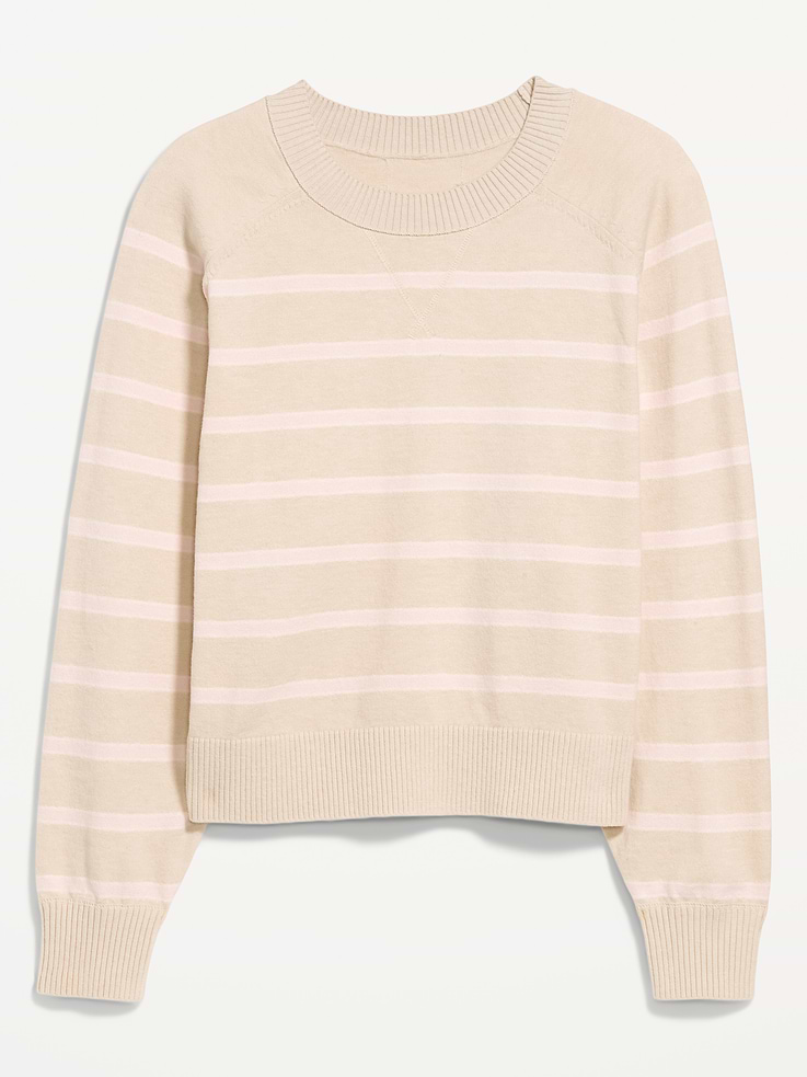 Image number 4 showing, SoSoft Lite Cropped Crew-Neck Sweater