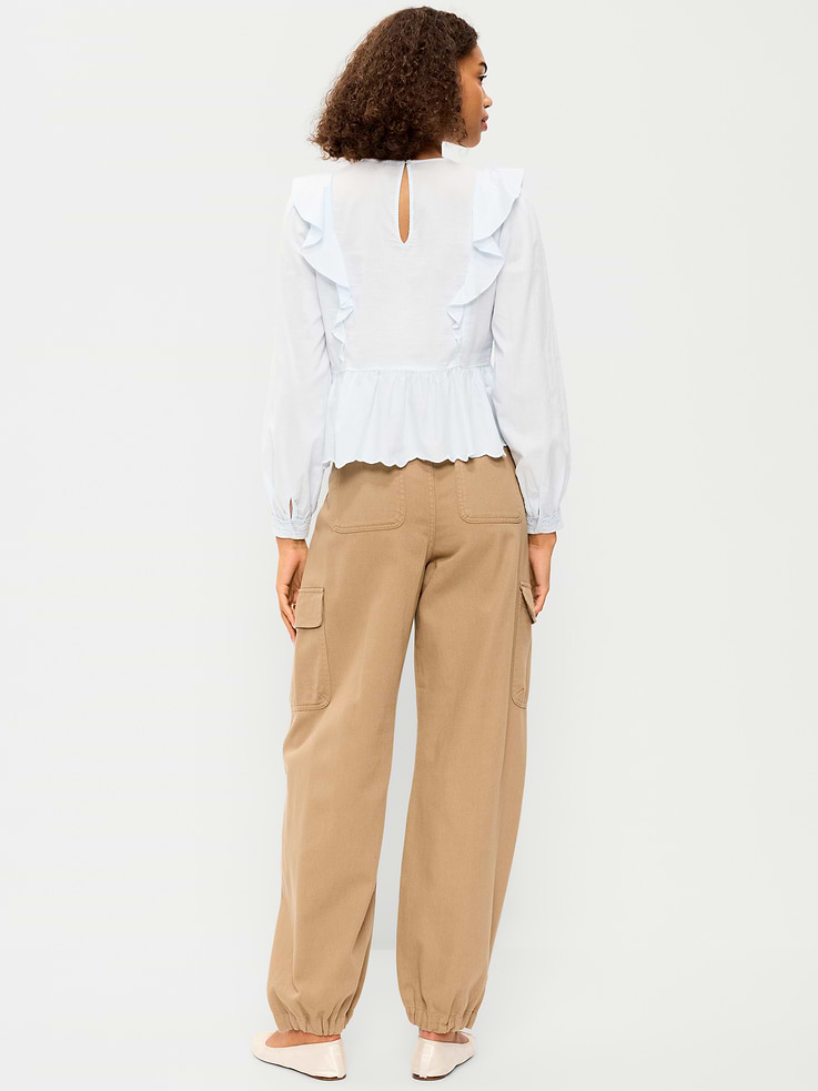 Image number 3 showing, Twill Barrel Cargo Pants