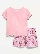 Image number 2 showing, Hello Kitty® Graphic Pajama Set for Girls