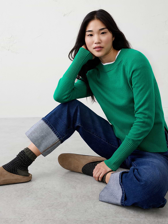 Perfectly Soft Crew-Neck Sweater