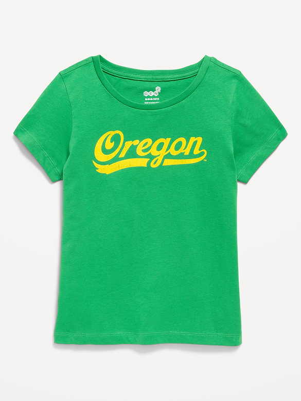 College Graphic T-Shirt for Girls