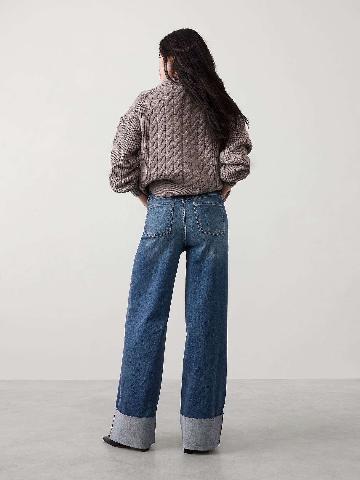 Wide-Leg High-Rise Jean | Banana Republic Factory