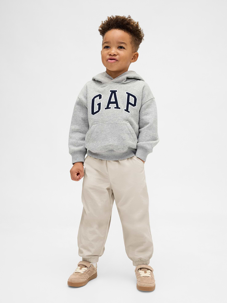 Image number 1 showing, Baby & Toddler Lined Parachute Joggers