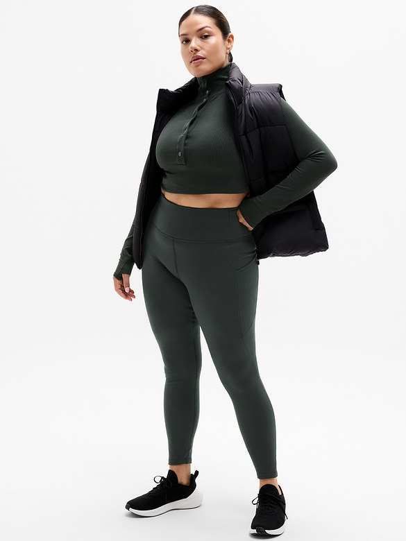 Altitude Fleece Lined Stash High Rise Legging