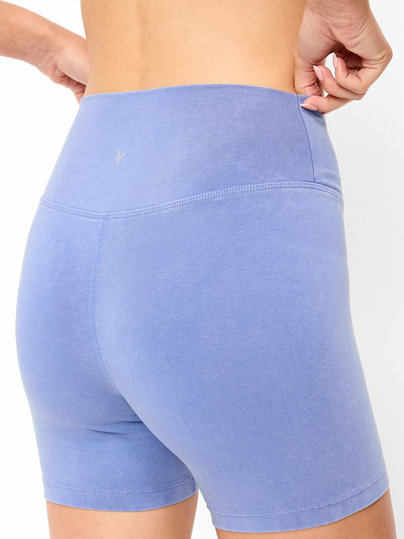 High-Waisted PowerChill Biker Shorts -- 5-inch inseam