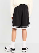 Image number 2 showing, Knee Length Mesh Basketball Shorts for Boys
