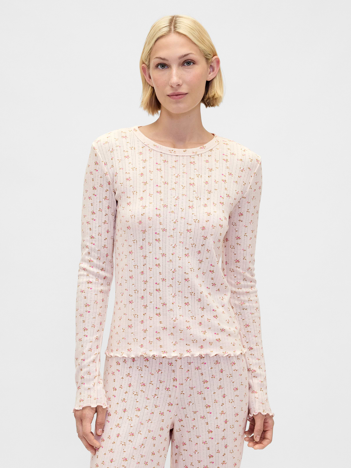 Pointelle PJ Top