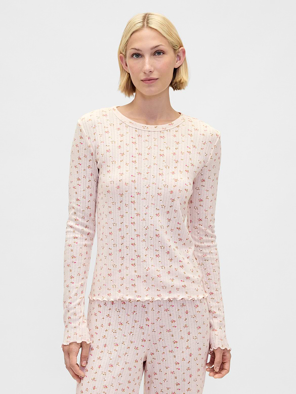 Pointelle PJ Top