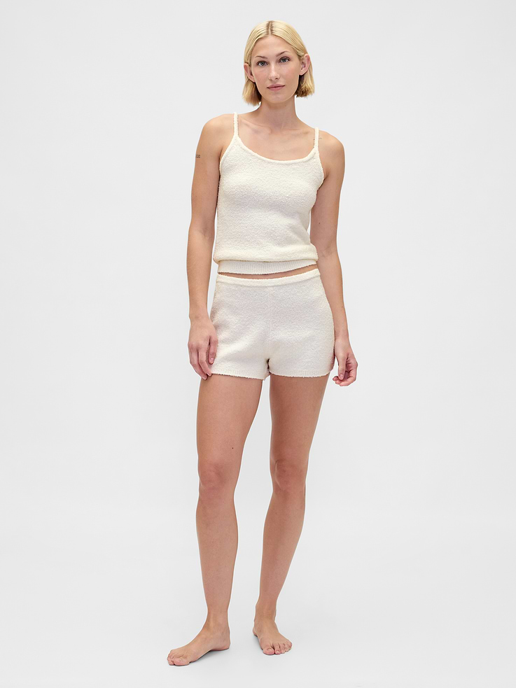 Image number 1 showing, CashSoft Boucle Sweater Shorts