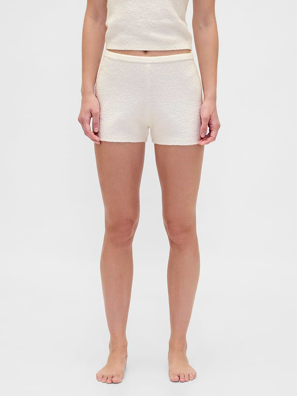 CashSoft Boucle Sweater Shorts