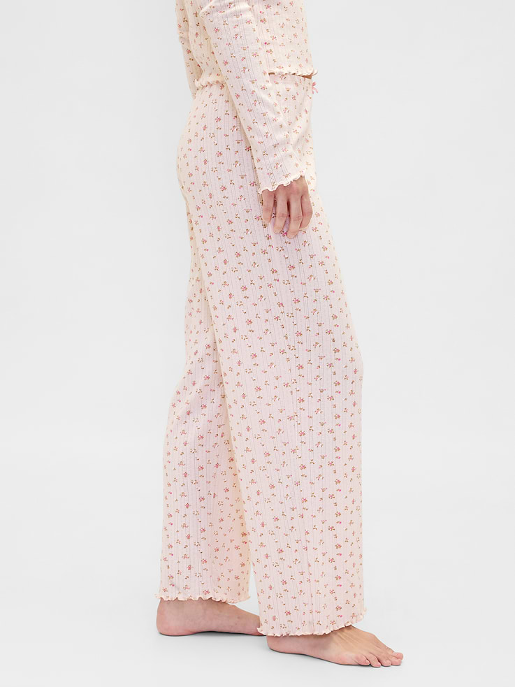 Image number 3 showing, Pointelle PJ Pants