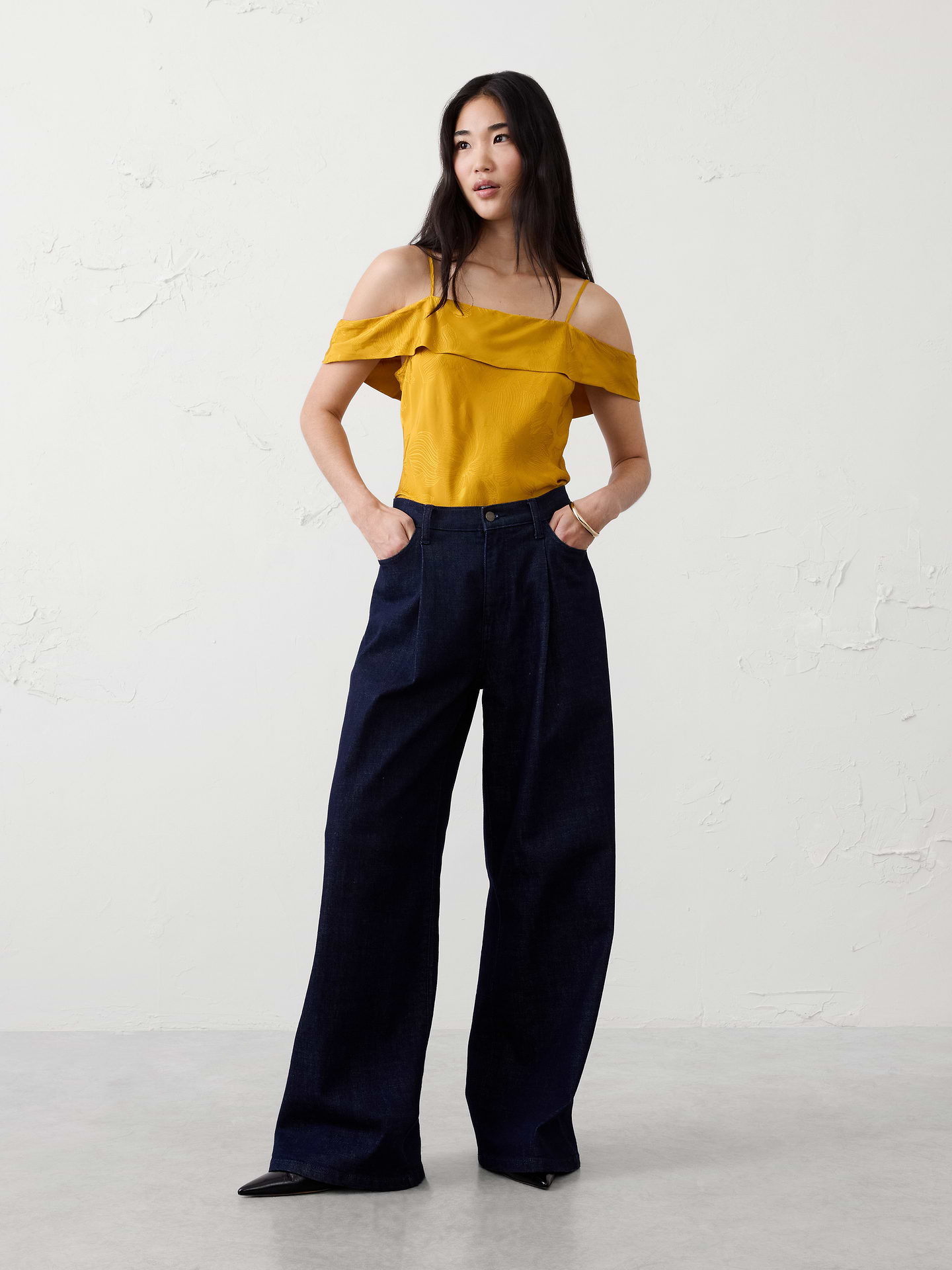 Image number 1 showing, Strappy Draped Top