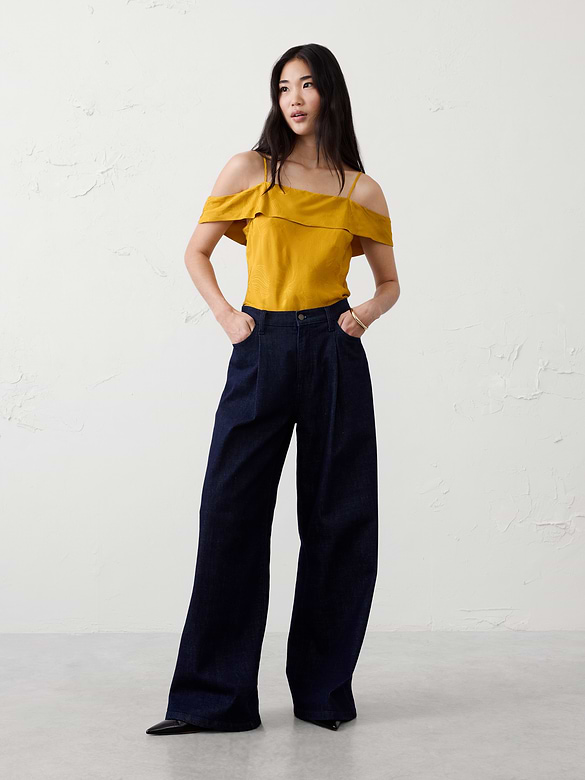 Strappy Draped Top