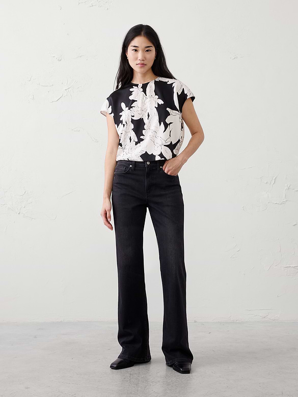 Satin Cropped Top