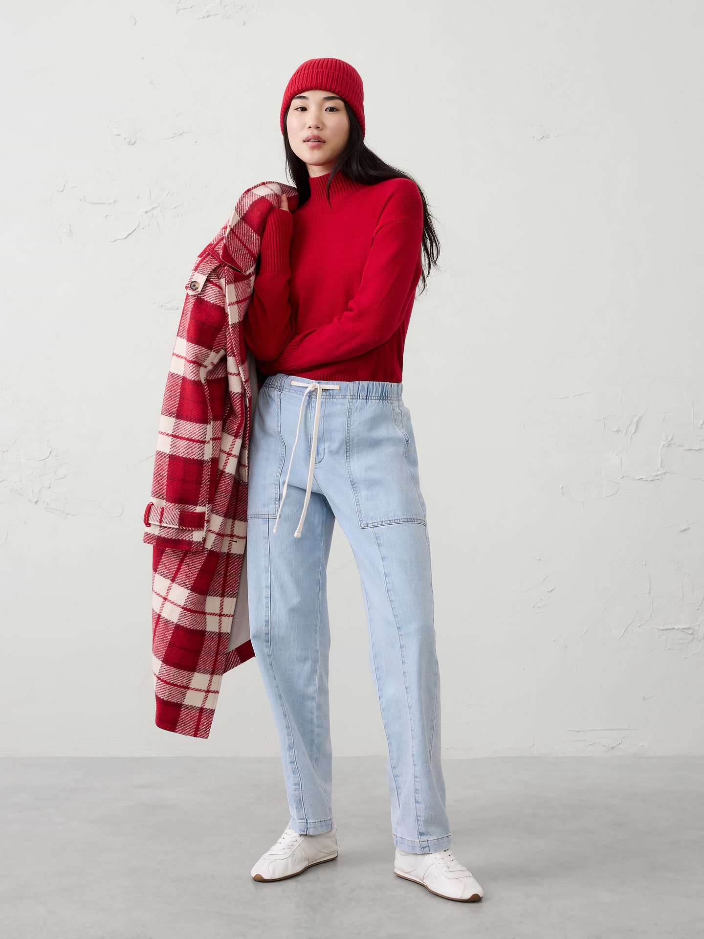 Image number 1 showing, Tapered Mid-Rise Jean