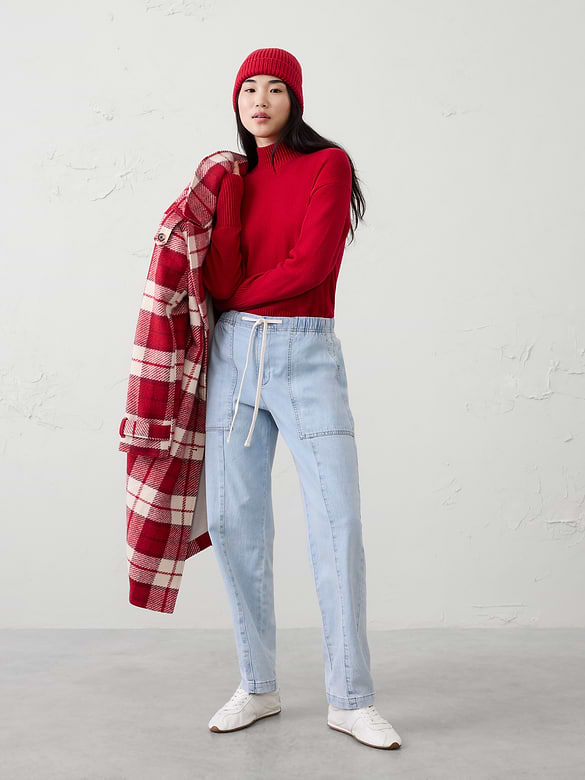 Tapered Mid-Rise Jean