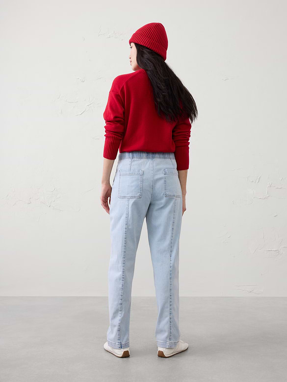 Tapered Mid-Rise Jean