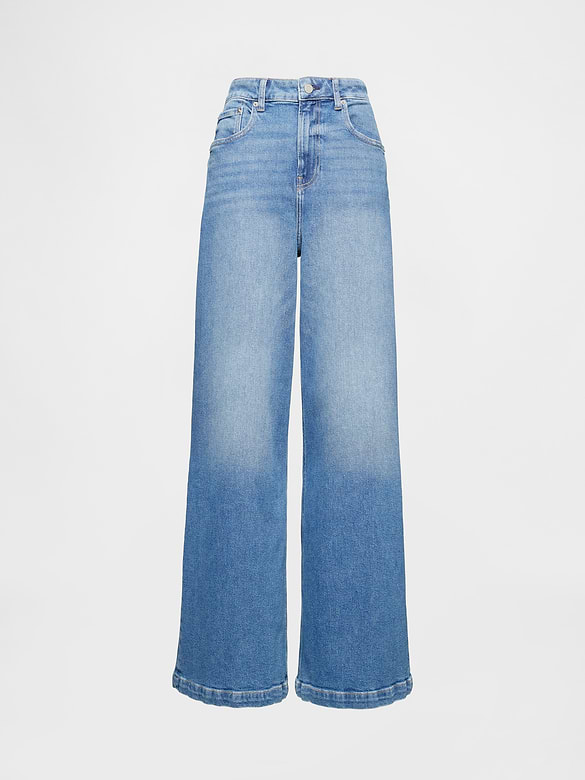 Extra High Rise Stride Wide-Leg Jeans