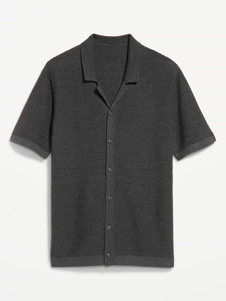 Image number 4 showing, Short-Sleeve Sweater Shirt