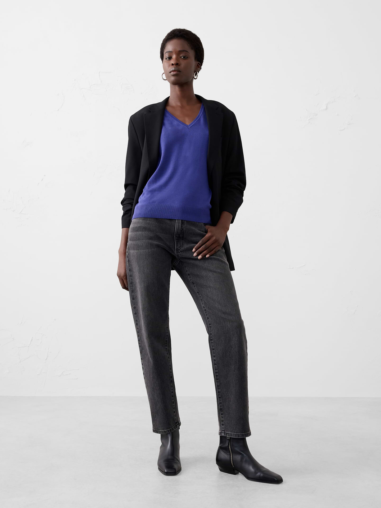 Image 6 of 8, Forever V-Neck Sweater