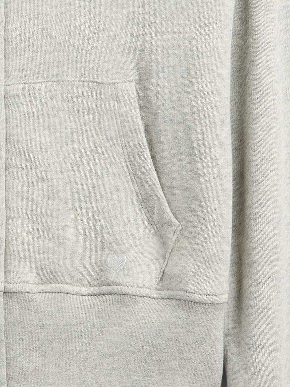 Kids Relaxed Wedge Zip Hoodie