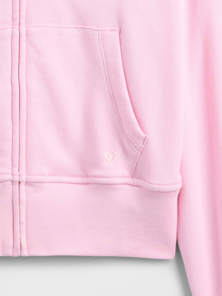 Image number 3 showing, Kids Relaxed Wedge Zip Hoodie