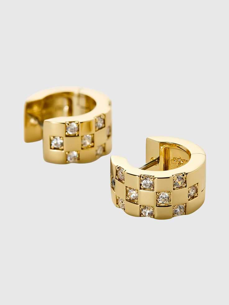 Image number 4 showing, Ana Luisa Eden Hoop Earrings