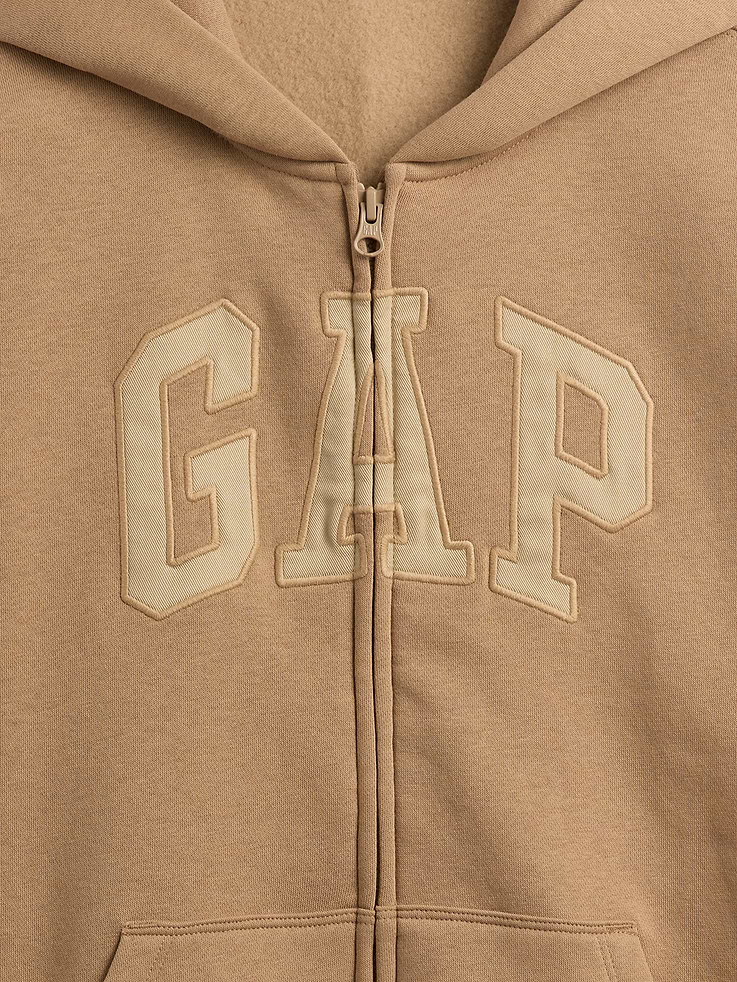 Image number 5 showing, Kids VintageSoft Logo Zip Hoodie