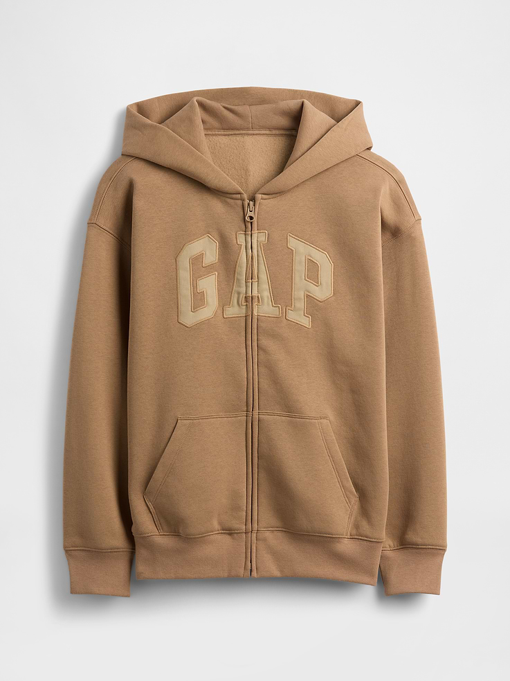 Image number 6 showing, Kids VintageSoft Logo Zip Hoodie