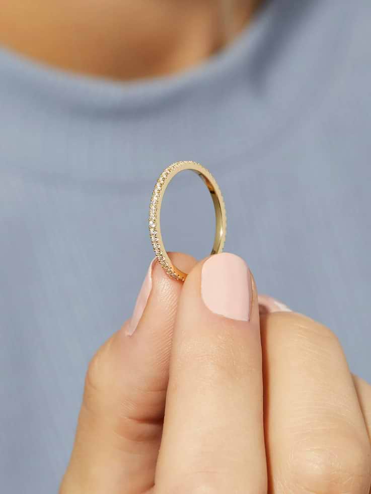 Image number 3 showing, Ana Luisa Celine Eternity Ring