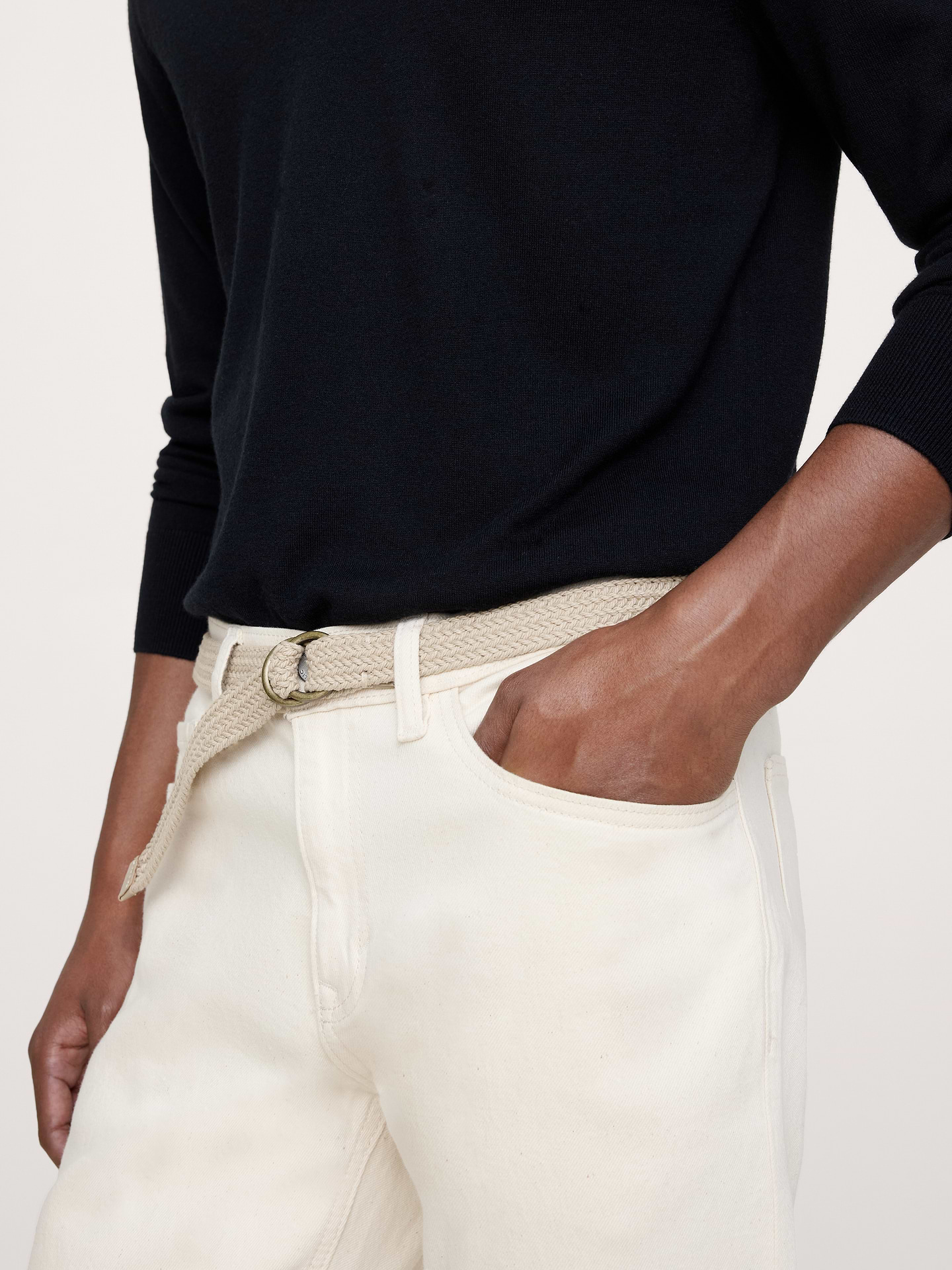 Image number 2 showing, Braided Cotton Belt