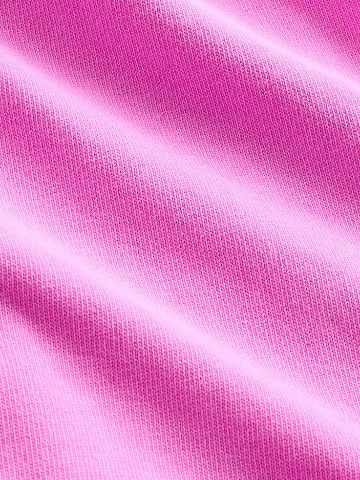 L'image numéro 5 présente Pantalon en coton ouaté à jambe large en jersey bouclette VintageDoux