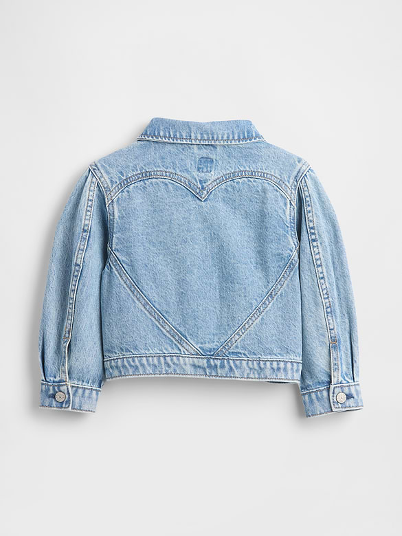 Baby & Toddler Heart Denim Jacket