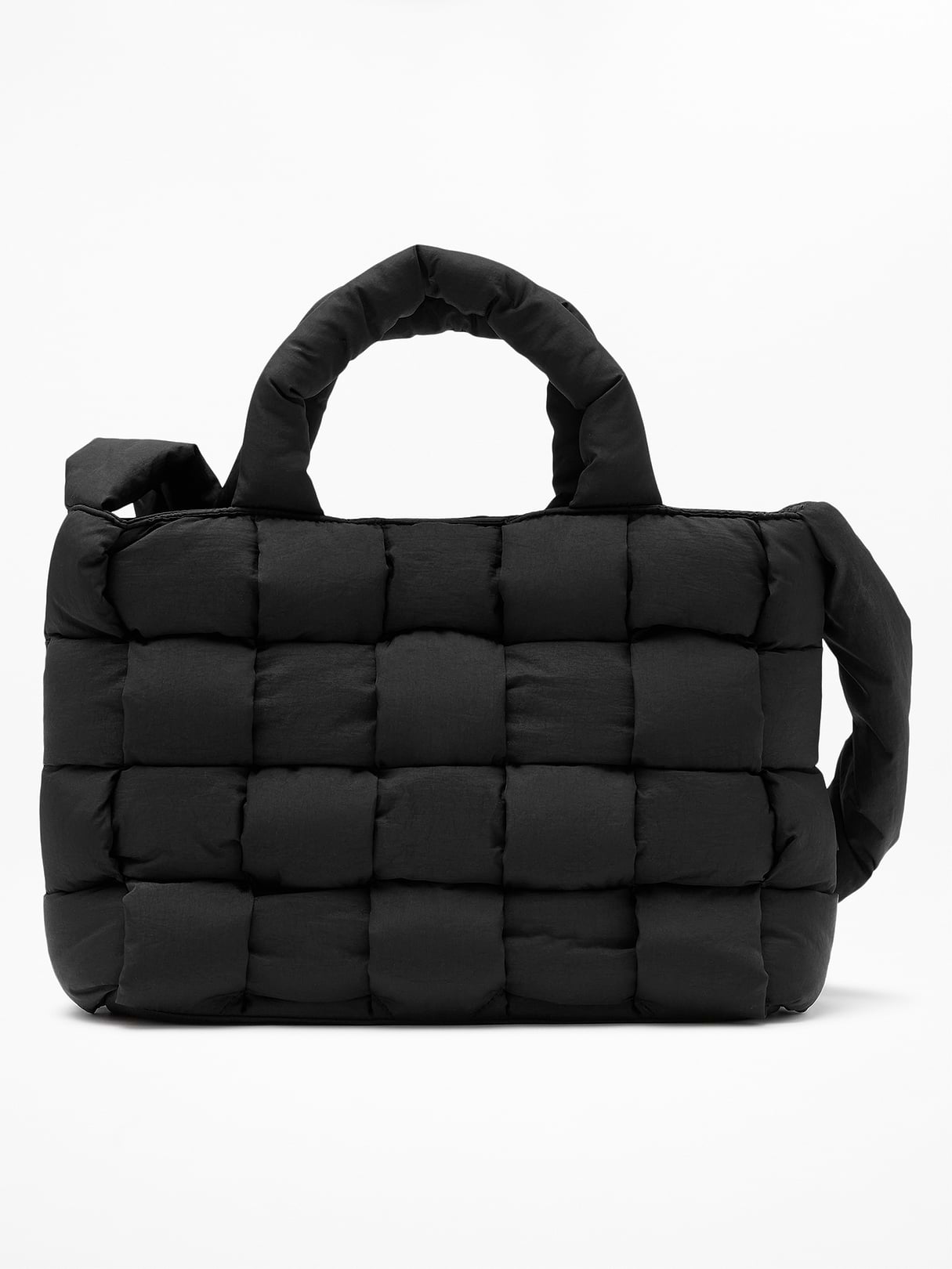 Woven Square Puff Tote | Athleta