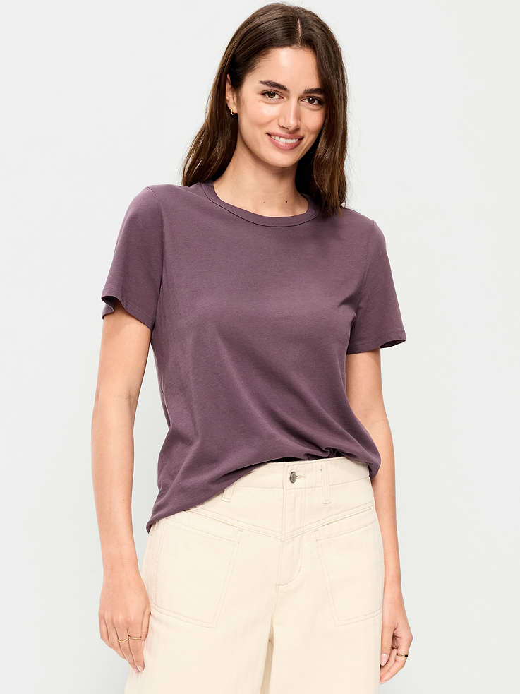 Image number 1 showing, EveryWear Crew-Neck T-Shirt