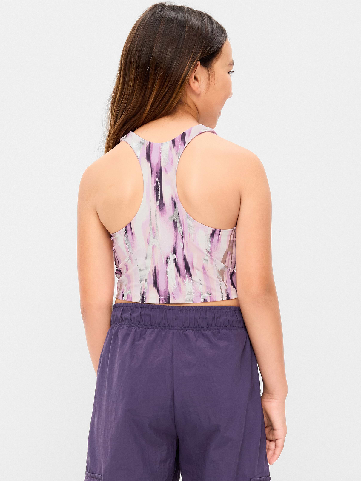 Image 2 of 4, PowerSoft Longline Sports Bra for Girls