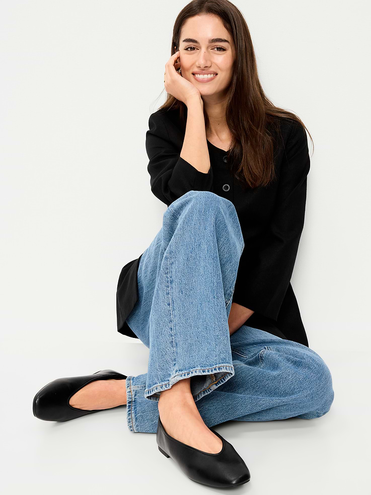 Image number 2 showing, V-Cut Ballet Flats