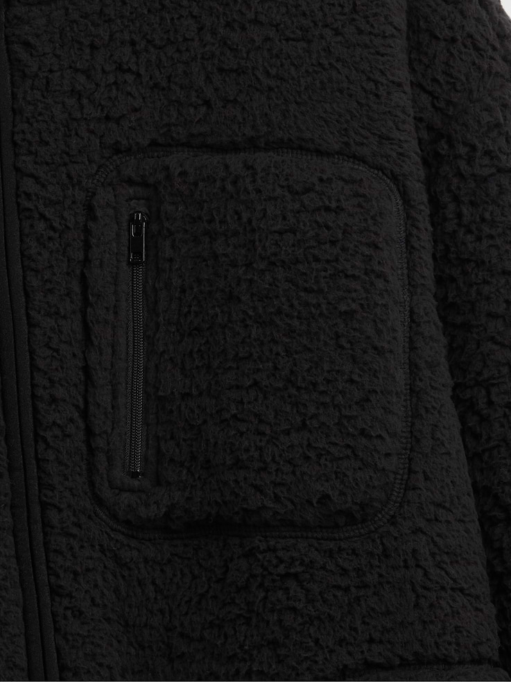 Image number 4 showing, GapFit Reversible Sherpa Jacket