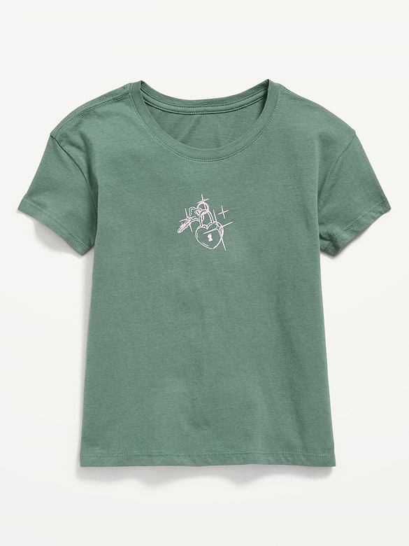 Short-Sleeve Graphic T-Shirt for Girls