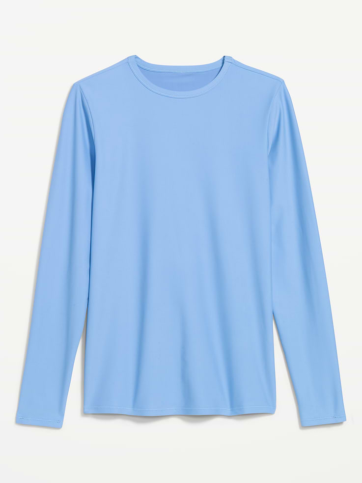 Image number 4 showing, Long-Sleeve Matte Rashguard Swim Top