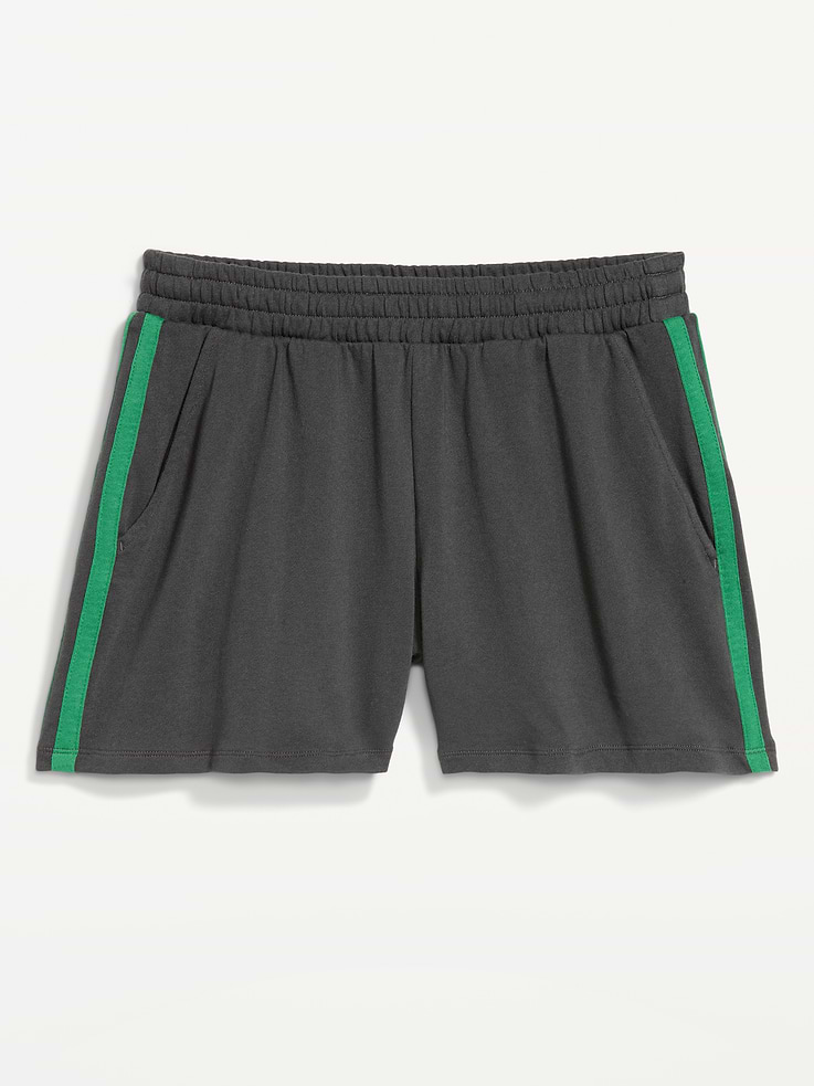L'image numéro 5 présente Short à taille haute extensible, entrejambe de 12,5 cm