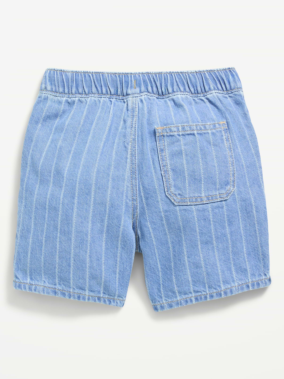 Image number 3 showing, Baggy Pull-On Jean Shorts for Toddler Boys