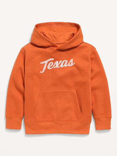 Image number 2 showing, College Graphic Gender-Neutral Hoodie for Kids