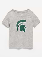 Image number 1 showing, College Graphic T-Shirt for Toddler Girls