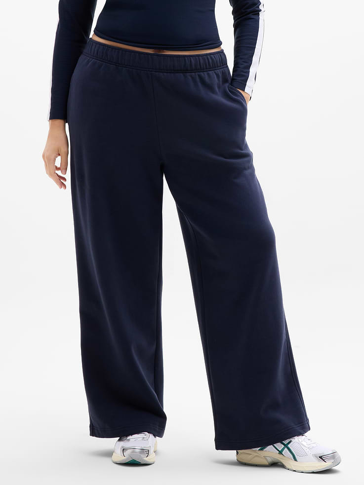 Image number 3 showing, Forever Fleece Wide Leg