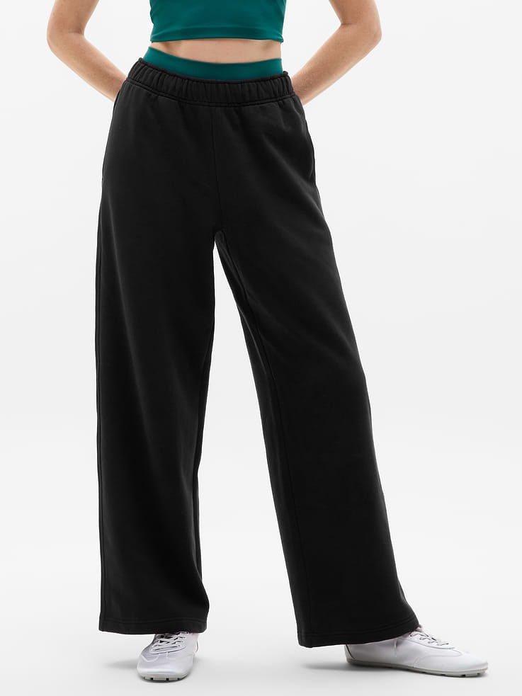 Image number 2 showing, Forever Fleece Wide Leg